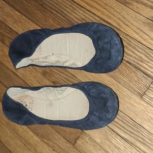Vince Camuto size 7.5 royal blue suede flats.